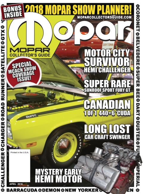 Mopar Collectors Guide November 2020 Magazine MCG HEMI Road Runner